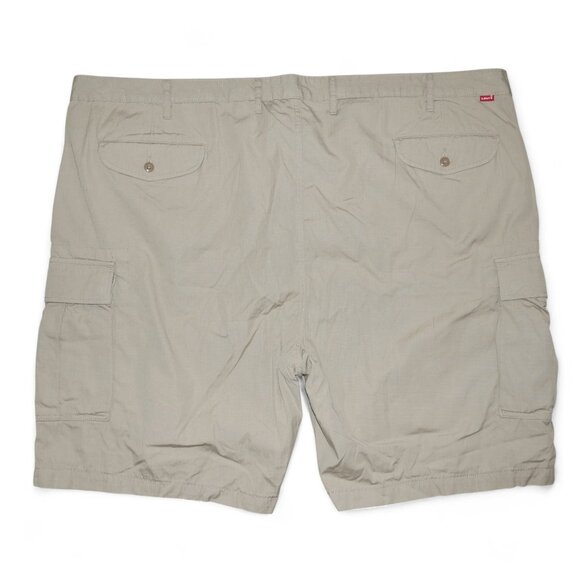 Levi's Carrier Cargo Shorts Men's Size 54 Loose Fit Ripstop Utility Beige/Tan - Picture 2 of 9